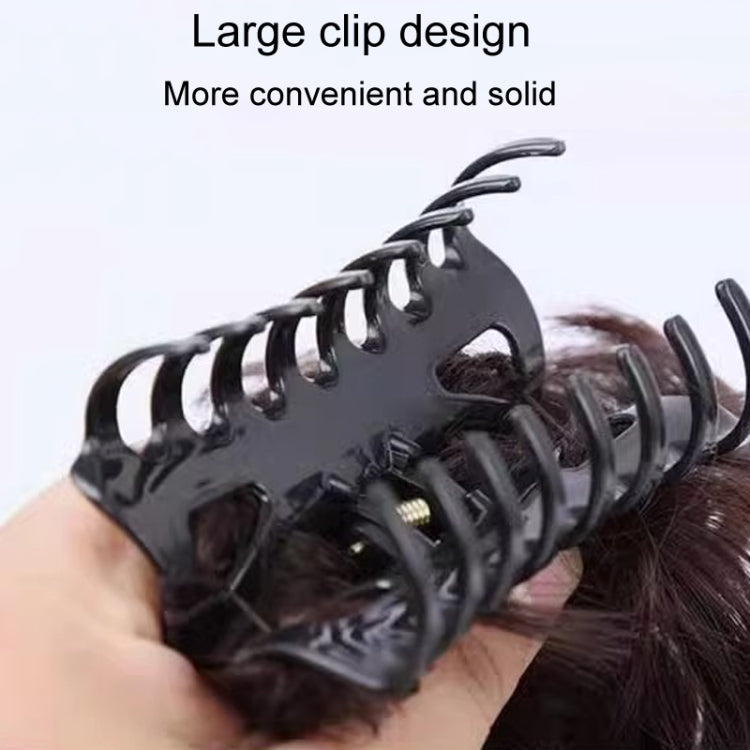 Ladies Fluffy Natural Pods Wig Grab Clip Plate Hair Buns(Dark Brown) - free shipping - PMC TechLife - Order now!
