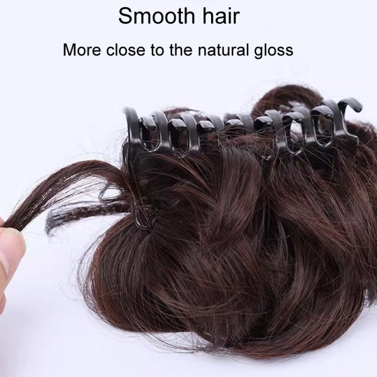Ladies Fluffy Natural Pods Wig Grab Clip Plate Hair Buns(Natural Black) - free shipping - PMC TechLife - Order now!