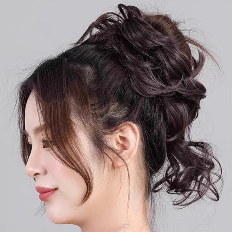 Lazy Long Beard Ball-Head Chicken Nest Wig Photography Coiffure Ribbed Hair bundle(Light Brown) - free shipping - PMC TechLife - Order now!