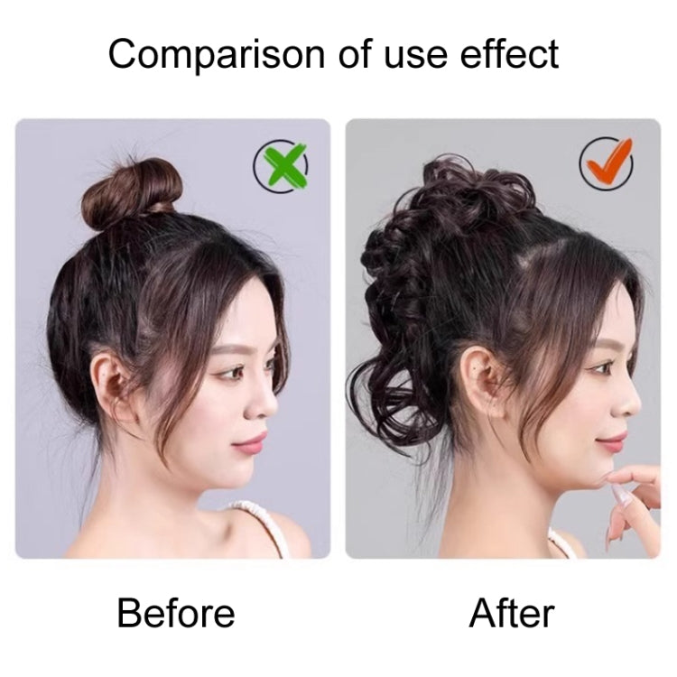 Lazy Long Beard Ball-Head Chicken Nest Wig Photography Coiffure Ribbed Hair bundle(Natural Black) - free shipping - PMC TechLife - Order now!