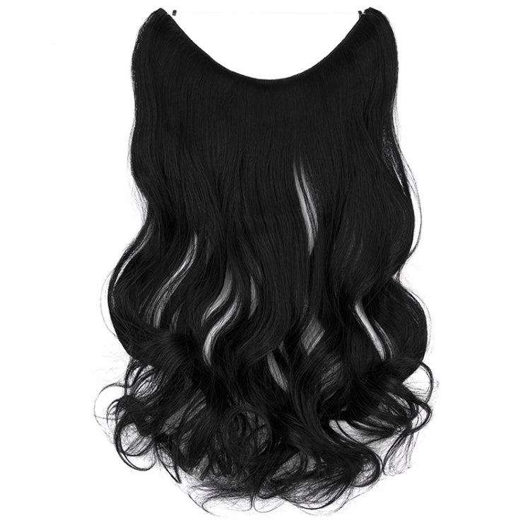 Fishing Line Hair Curtain Long Curly Wig Seamless Hair Extension(1) - free shipping - PMC TechLife - Order now!
