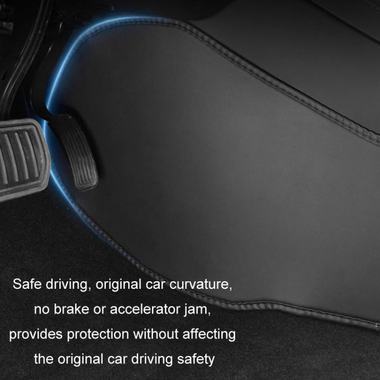 For Tesla Center Console Side Anti-kick Protective Pad, Style: MY Universal Driver Passenger Outer Side TPE - Seat Accessories by PMC Jewellery | Online Shopping South Africa | PMC Jewellery | Buy Now Pay Later Mobicred