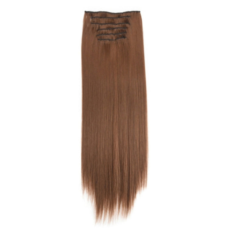 7pcs / Set Clips Long Straight Hair Extension Pieces 16 Clips Chemical Fiber Wigs, Model: 6# - free shipping - PMC TechLife - Order now!