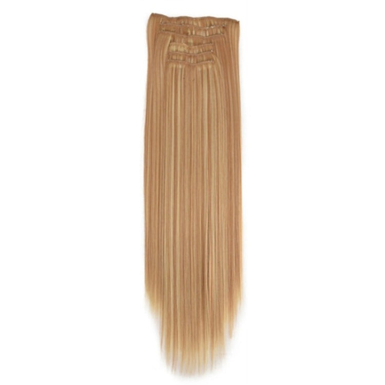 7pcs / Set Clips Long Straight Hair Extension Pieces 16 Clips Chemical Fiber Wigs, Model: 27H613# - free shipping - PMC TechLife - Order now!