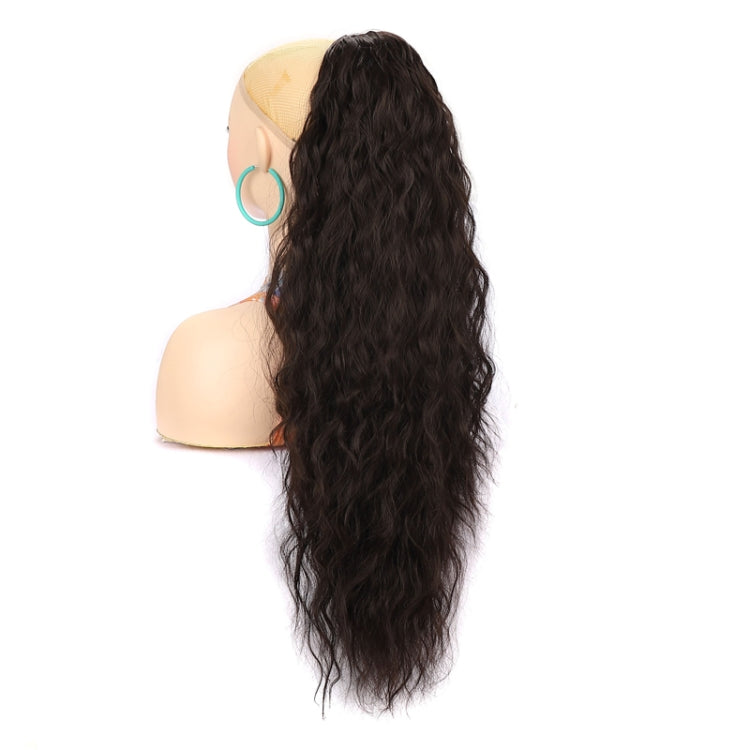 Ladies Extended Woolly Curly Rope Pulling Mesh Ponytail Wig, Color: 6# - free shipping - PMC TechLife - Order now!