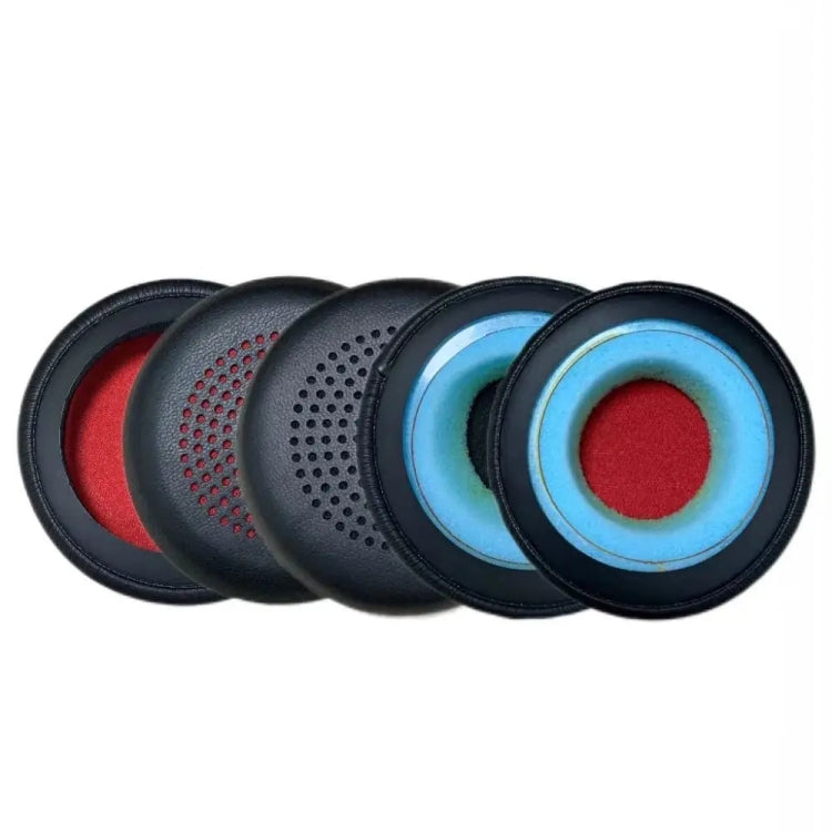 1pair For Plantronics UC B825 Headphone Leather Sponge Cover Earmuffs, Color: Black Mesh Sponge - free shipping - PMC Jewellery - Order now!