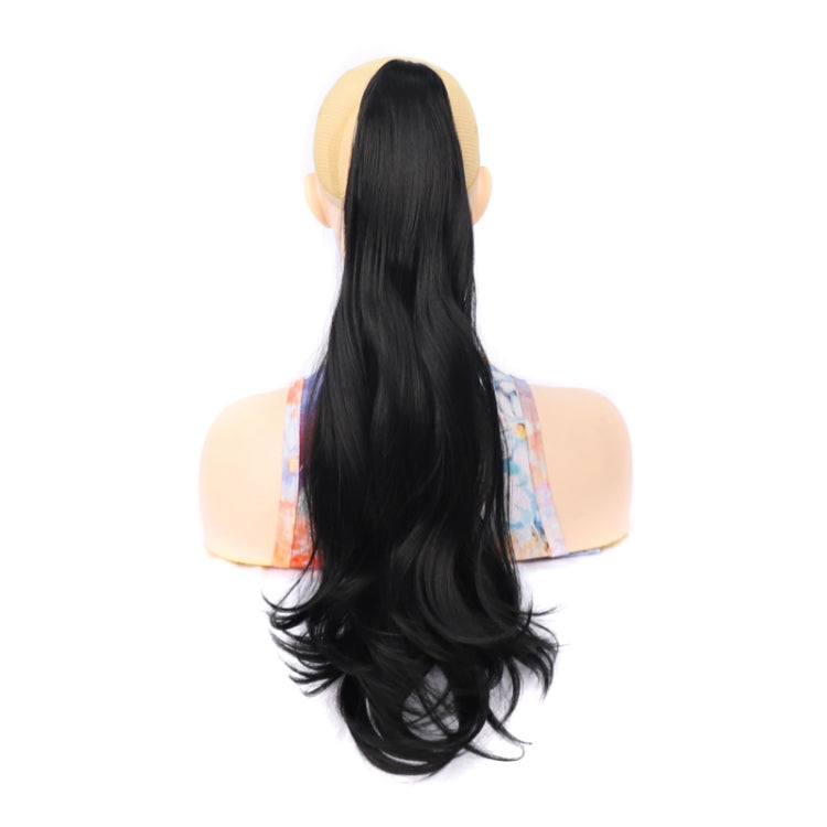 Ladies Claw Clip Inside Button Long Curly Pear Ponytail Wig, Color: 8BH22# - free shipping - PMC TechLife - Order now!