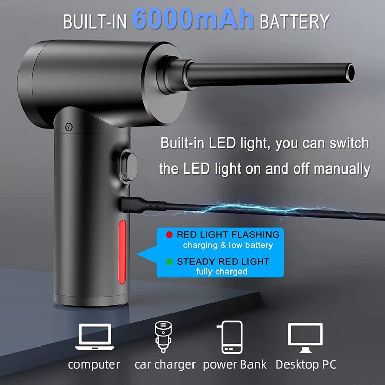 High-power Wireless Vacuum Cleaner Mini Air Pump, Specification: CF08+Vacuum Cleaner+Vacuum Pump - free shipping - PMC Jewellery - Order now!