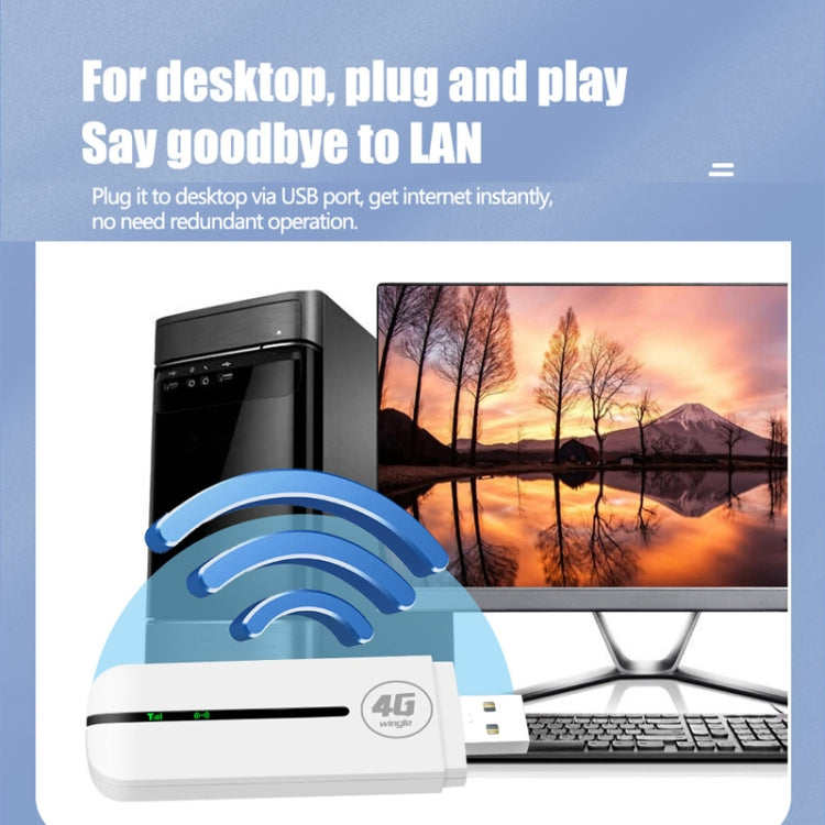 Eurasian Version U5-EU 4G WiFi Dongle USB Plug-In Router Mobile Hotspot - 4G Mobile Wifi by PMC TechLife | Online Shopping South Africa | PMC TechLife | Buy Now Pay Later Mobicred