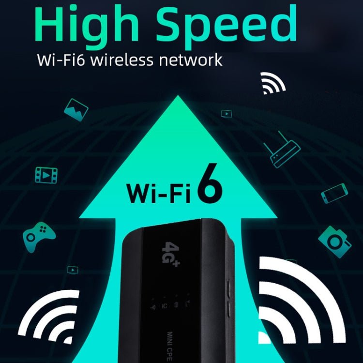 M10-EW Eurasian Version 4G WiFi6 Plug-in Router LTE Wireless Port Mini CPE Wireless Hotspot - 4G Mobile Wifi by PMC TechLife | Online Shopping South Africa | PMC TechLife | Buy Now Pay Later Mobicred