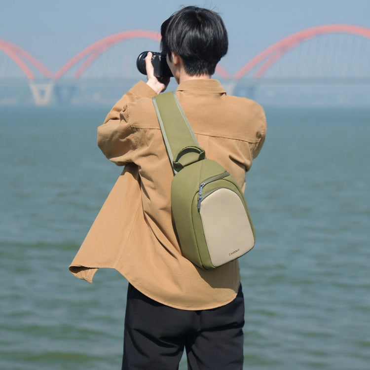 Cwatcun D148 Medium Casual Camera Bag Shoulder Crossbody Daily Photography Bag, Color: Black - free shipping - PMC TechLife - Order now!
