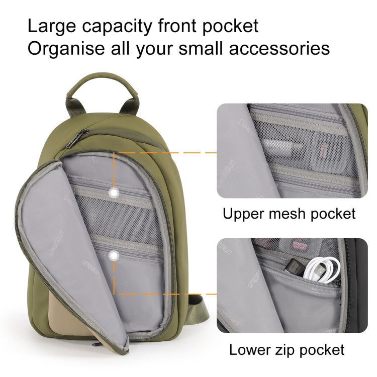 Cwatcun D148 Medium Casual Camera Bag Shoulder Crossbody Daily Photography Bag, Color: Black - free shipping - PMC TechLife - Order now!
