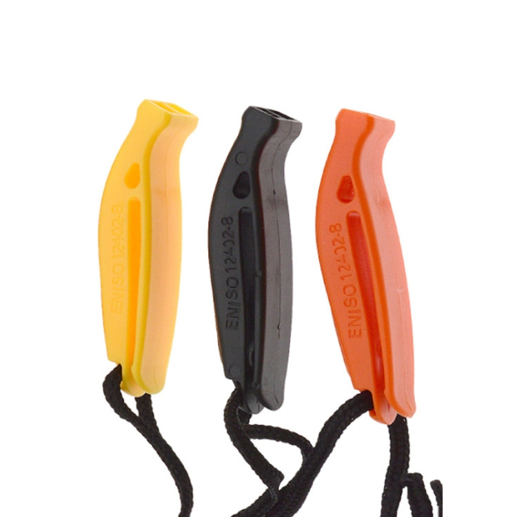 Dual-Frequency Outdoor Survival Whistle With Built-In Lanyard(Orange) - Emergency Tools by PMC TechLife | Online Shopping South Africa | PMC TechLife | Buy Now Pay Later Mobicred