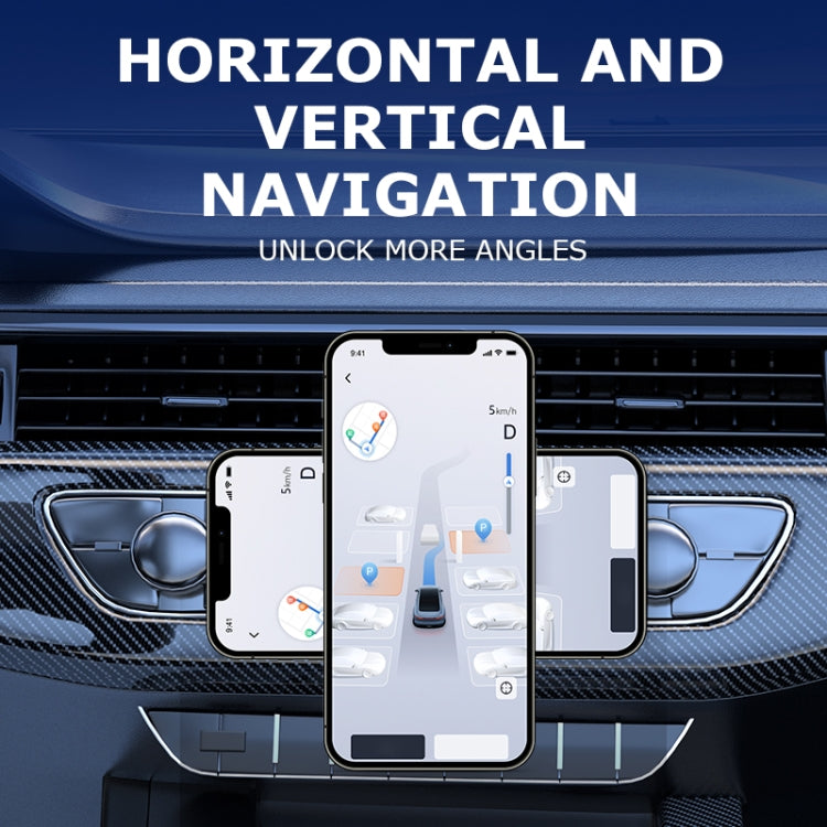 AIMITE M8 Car Phone Holder Vacuum Suction Cup Strong Magnetic Support Bracket(Tarnish Black) - Universal Car Holders by AIMITE | Online Shopping South Africa | PMC Jewellery | Buy Now Pay Later Mobicred