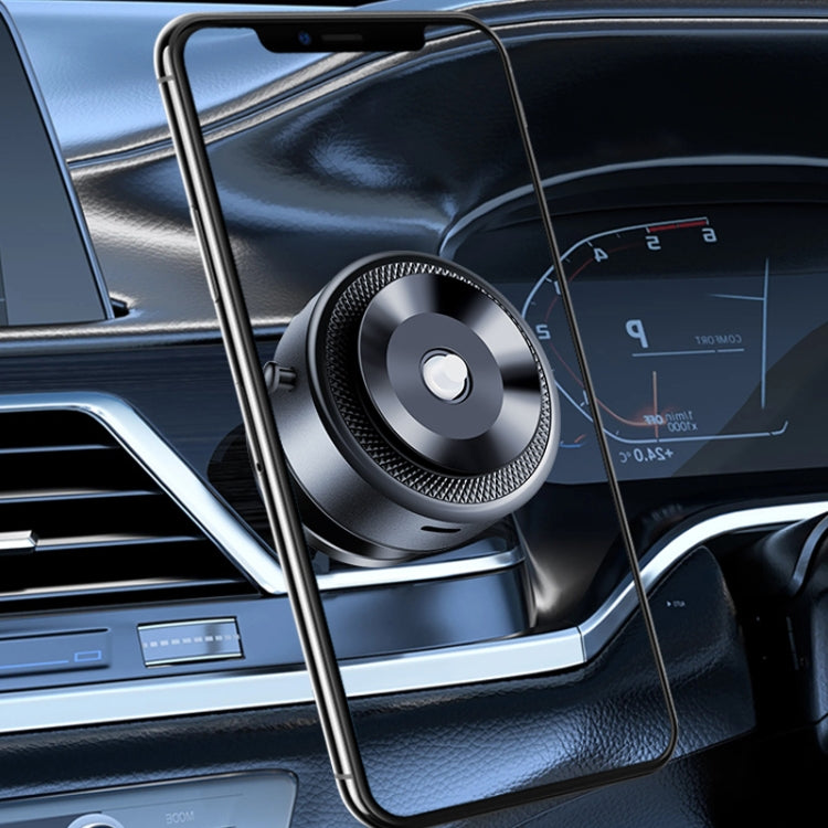 AIMITE M12 Car Phone Magnetic Rotating Holder Vacuum Suction Cup Strong Magnetic Support Bracket(Silver) - free shipping - PMC Jewellery - Order now!
