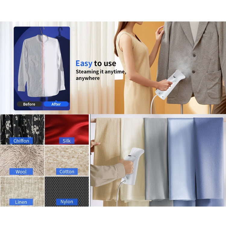 LM-1609S Portable Steam Handheld Electric Iron Home Mini Hanging Iron, Spec: EU Plug - free shipping - PMC TechLife - Order now!