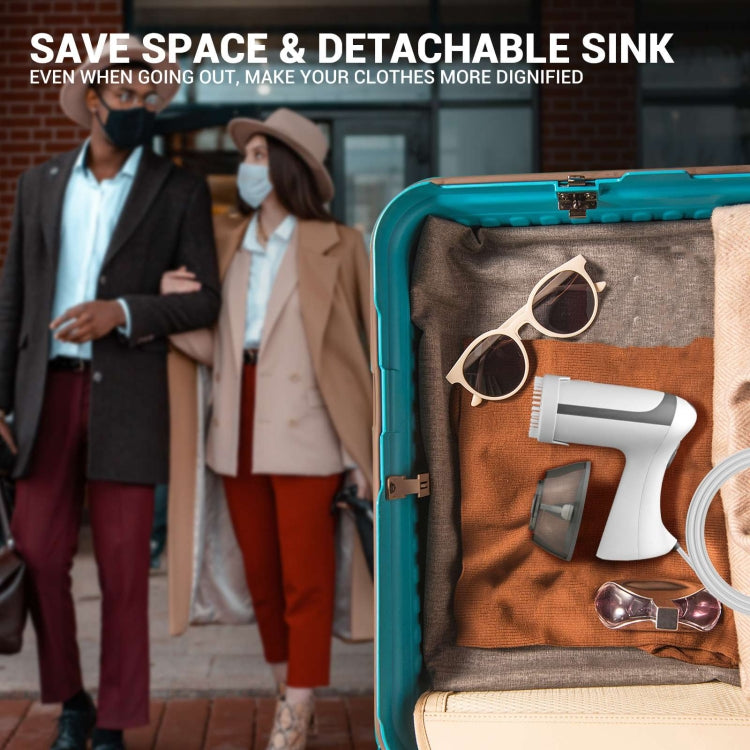 Small Portable Handheld Household Steam Spray Clothes Wrinkle Removal Iron, Size: EU Plug(Black) - free shipping - PMC TechLife - Order now!