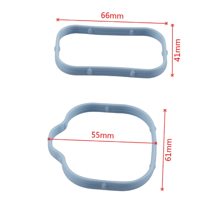12pcs /Set Automotive Intake Manifold Gaskets For JEEP / Dodge / Chrysler, Color: Light Blue - Ignition System by PMC TechLife | Online Shopping South Africa | PMC TechLife | Buy Now Pay Later Mobicred