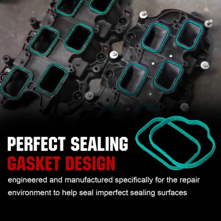 12pcs /Set Automotive Intake Manifold Gaskets For JEEP / Dodge / Chrysler, Color: Light Blue - Ignition System by PMC TechLife | Online Shopping South Africa | PMC TechLife | Buy Now Pay Later Mobicred