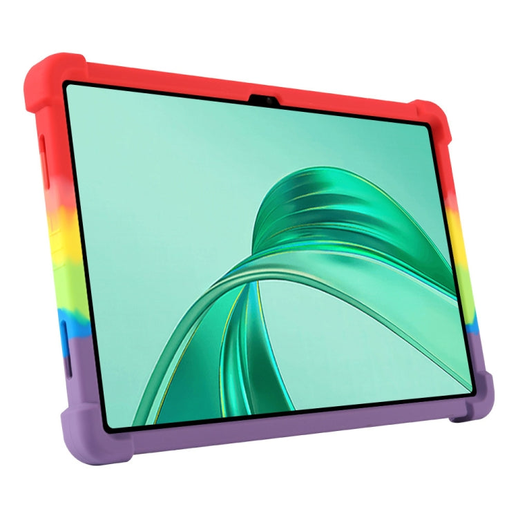 For Honor Pad X9 Shockproof Silicone Tablet Protective Case With Holder(Blue) - Honor by PMC TechLife | Online Shopping South Africa | PMC TechLife | Buy Now Pay Later Mobicred