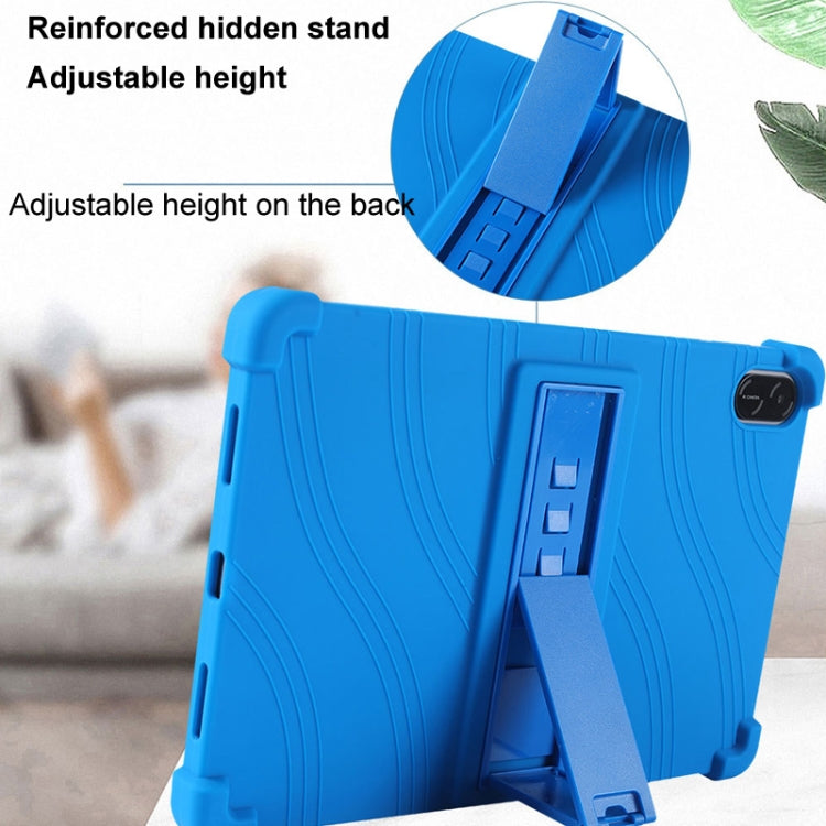 For Honor Pad X9 Shockproof Silicone Tablet Protective Case With Holder(Rainbow Color) - Honor by PMC TechLife | Online Shopping South Africa | PMC TechLife | Buy Now Pay Later Mobicred