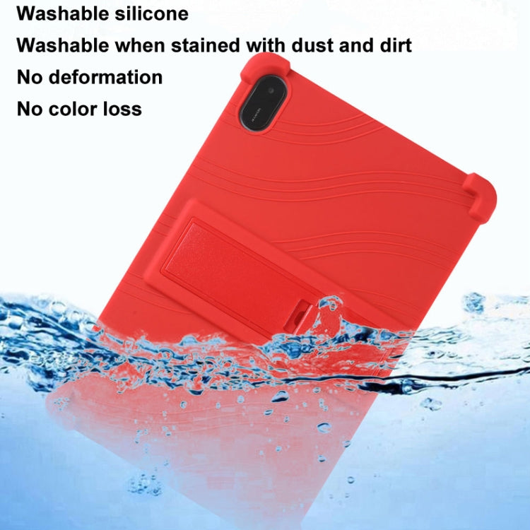 For Honor Pad X9 Shockproof Silicone Tablet Protective Case With Holder(Rainbow Color) - Honor by PMC TechLife | Online Shopping South Africa | PMC TechLife | Buy Now Pay Later Mobicred