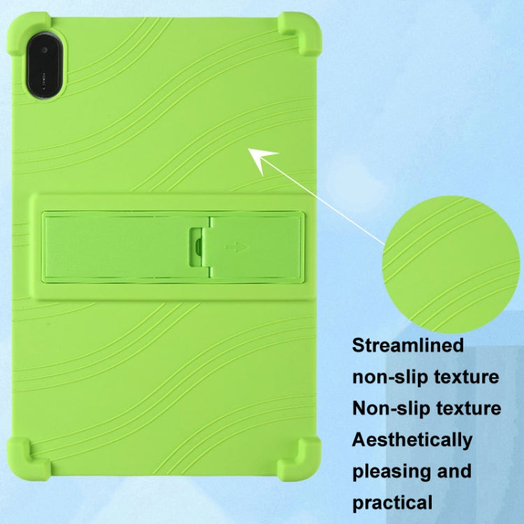 For Honor Pad X9 Shockproof Silicone Tablet Protective Case With Holder(Rainbow Color) - Honor by PMC TechLife | Online Shopping South Africa | PMC TechLife | Buy Now Pay Later Mobicred