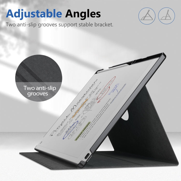 For reMarkable Paper Pro 2024 11.8 inch Rotating Dormant Case(Gray) - Others by PMC TechLife | Online Shopping South Africa | PMC TechLife | Buy Now Pay Later Mobicred