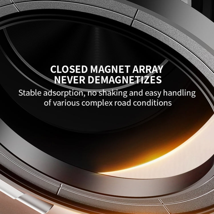 AIMITE C2 Car Vacuum Suction Cup Magnetic Three Axis Linkage Rotatable Cell Phone Holder(Black) - free shipping - PMC Jewellery - Order now!