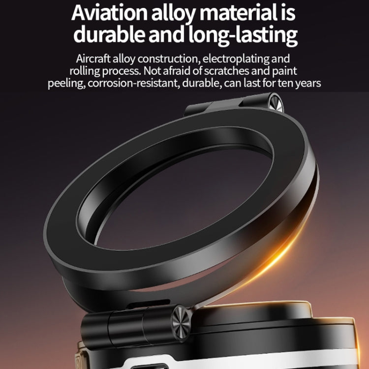 AIMITE C2 Car Vacuum Suction Cup Magnetic Three Axis Linkage Rotatable Cell Phone Holder(Black) - free shipping - PMC Jewellery - Order now!