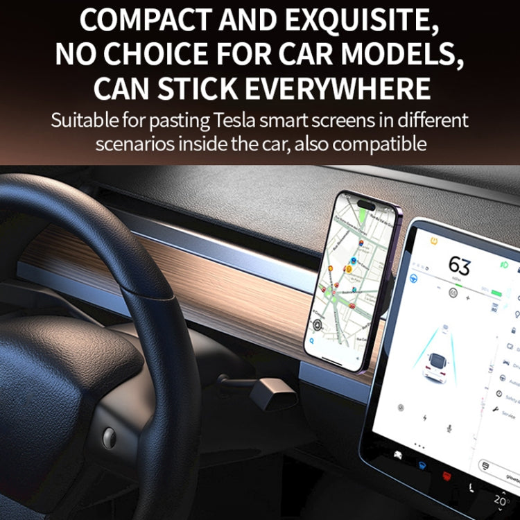 AIMITE C2 Car Vacuum Suction Cup Magnetic Three Axis Linkage Rotatable Cell Phone Holder(Black) - free shipping - PMC Jewellery - Order now!