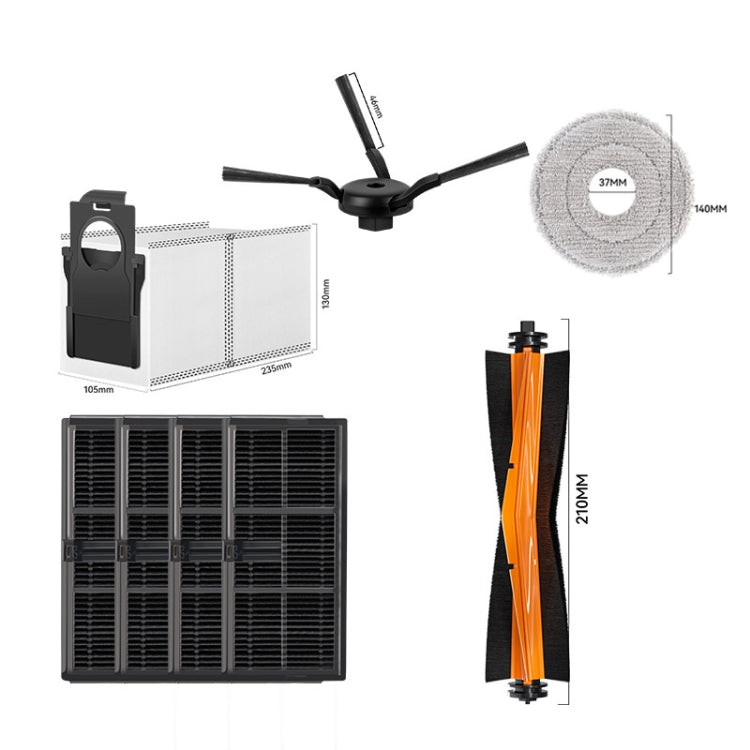 For Dreame S40 Pro Ultra / S40 Sweeping Robot Replacement Parts Side Brush - For Xiaomi Accessories by PMc TechLife | Online Shopping South Africa | PMc TechLife | Buy Now Pay Later Mobicred