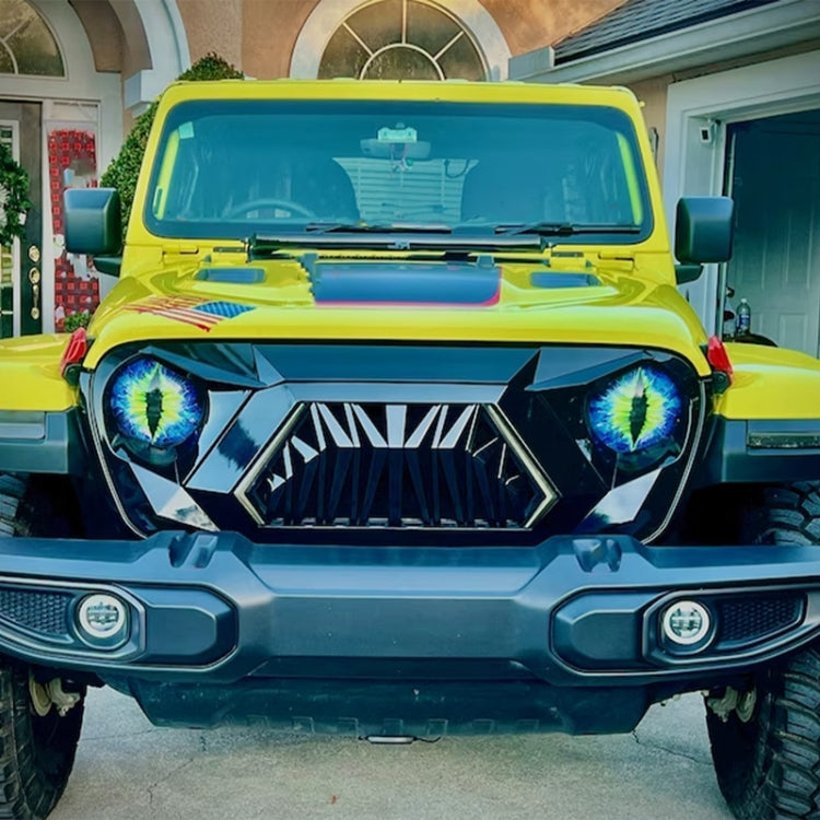 1pair Beast Eyes Headlight Decorative Stickers Off-Road Vehicle Front Lights Stereo Decals, Style: 30 - Lamp Decoration by PMC TechLife | Online Shopping South Africa | PMC TechLife | Buy Now Pay Later Mobicred