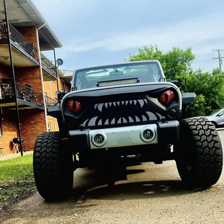 1pair Beast Eyes Headlight Decorative Stickers Off-Road Vehicle Front Lights Stereo Decals, Style: 25 - Lamp Decoration by PMC TechLife | Online Shopping South Africa | PMC TechLife | Buy Now Pay Later Mobicred