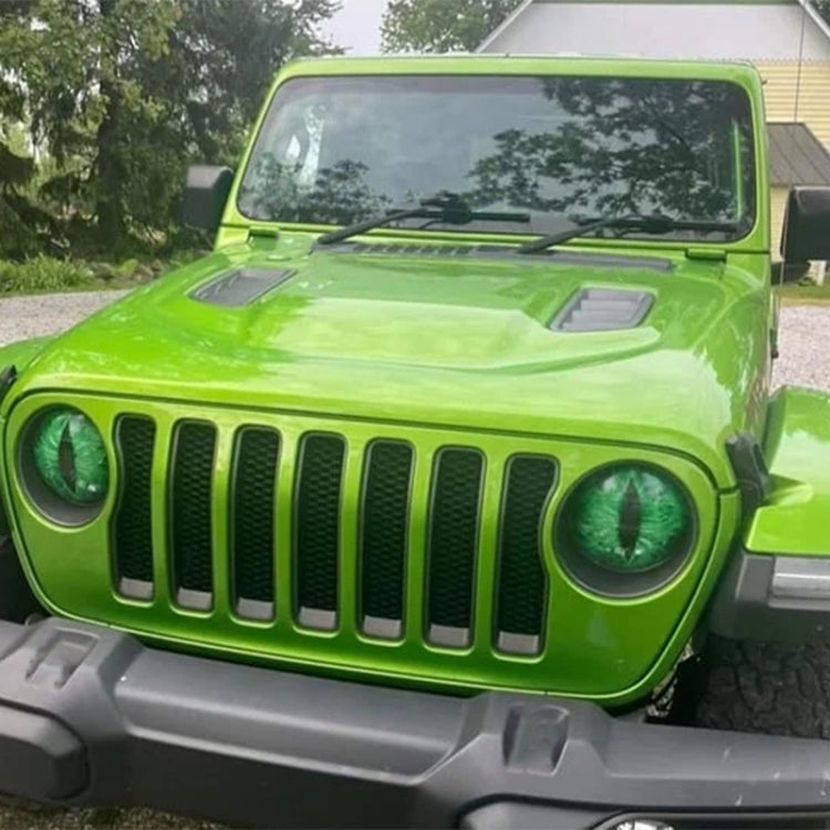 1pair Beast Eyes Headlight Decorative Stickers Off-Road Vehicle Front Lights Stereo Decals, Style: 4 - Lamp Decoration by PMC TechLife | Online Shopping South Africa | PMC TechLife | Buy Now Pay Later Mobicred