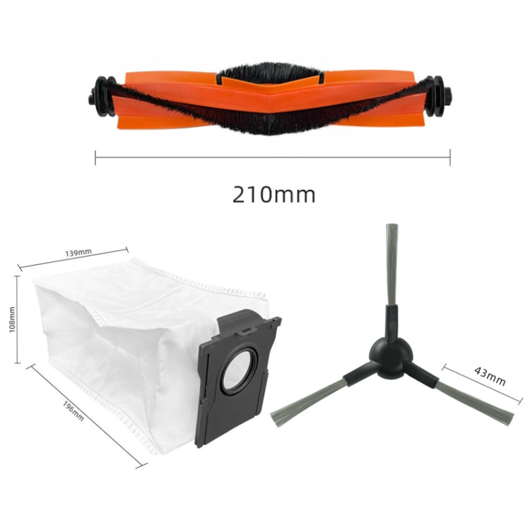 22 In 1 Kit For Dreame X30 / X30 Pro / S10 Pro Ultra / S10 Sweeping Robot Accessories - For Xiaomi Accessories by PMC TechLife | Online Shopping South Africa | PMC TechLife | Buy Now Pay Later Mobicred