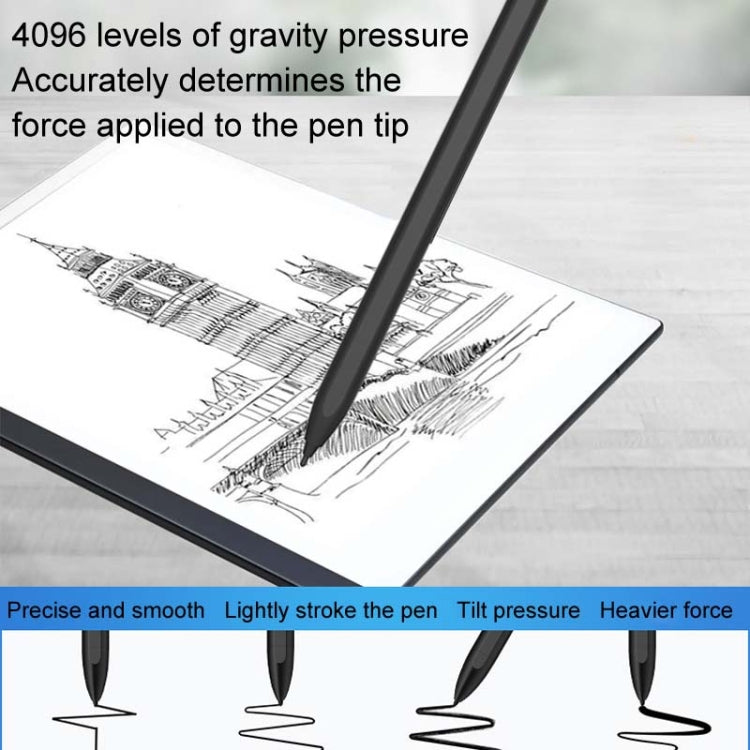 4096 Grade Pressure Sensitive EMR Stylus, Style: D-001 Pen Clip+5 POM Tips+1 Pen Clip - Stylus Pen by PMC TechLife | Online Shopping South Africa | PMC TechLife | Buy Now Pay Later Mobicred