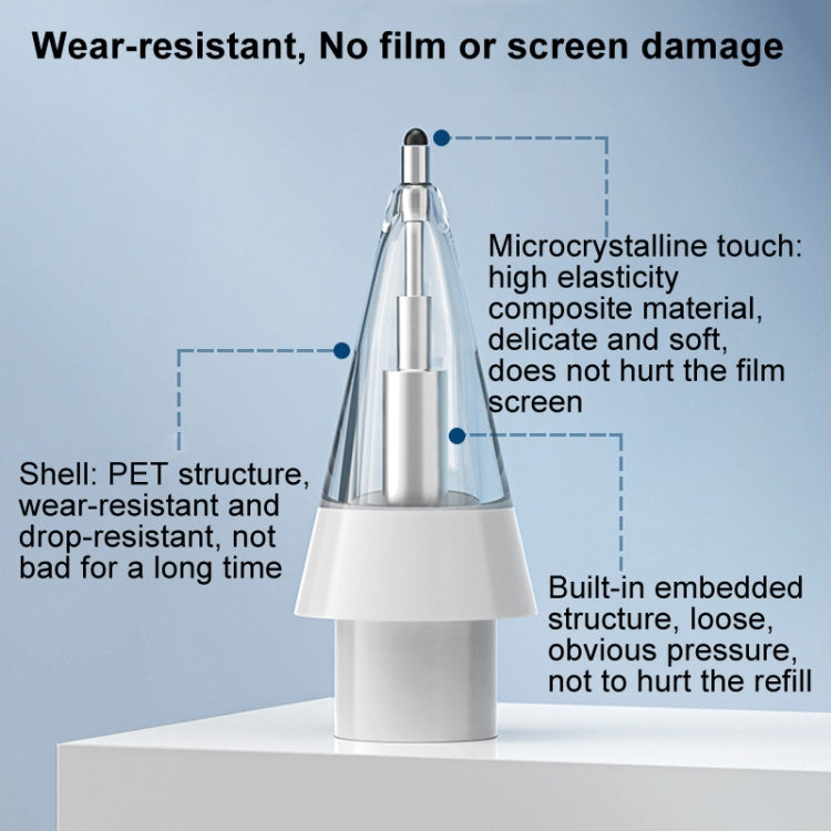 For Huawei M-Pencil 2 / 3 Mute Damping Anti-slip Replacement Nibs, Style: 2H White - free shipping - PMc TechLife - Order now!