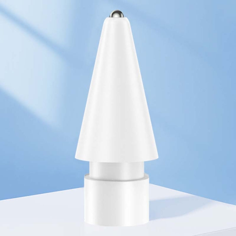 For Apple Pencil Series Replacement Nibs Modified Nibs, Style: 3.0 Round Head White Shell Silver Tip - Pencil Accessories by PMc TechLife | Online Shopping South Africa | PMc TechLife | Buy Now Pay Later Mobicred