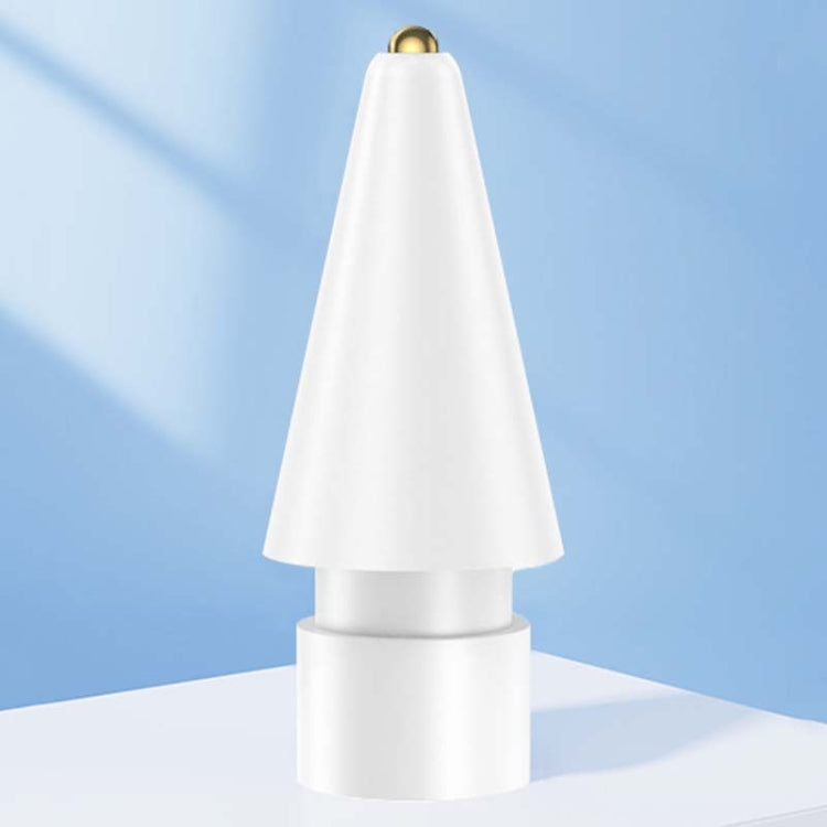 For Apple Pencil Series Replacement Nibs Modified Nibs, Style: 3.0 Round Head White Shell Gold Tip - Pencil Accessories by PMc TechLife | Online Shopping South Africa | PMc TechLife | Buy Now Pay Later Mobicred