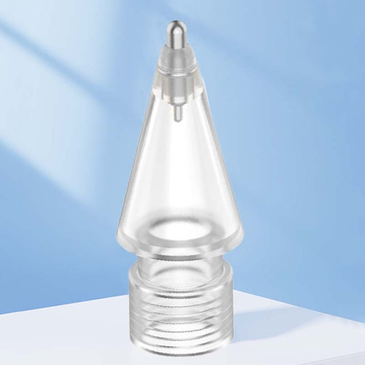 For Apple Pencil Series Replacement Nibs Modified Nibs, Style: 4.0 Extended Transparent Shell Silver Tip - Pencil Accessories by PMc TechLife | Online Shopping South Africa | PMc TechLife | Buy Now Pay Later Mobicred