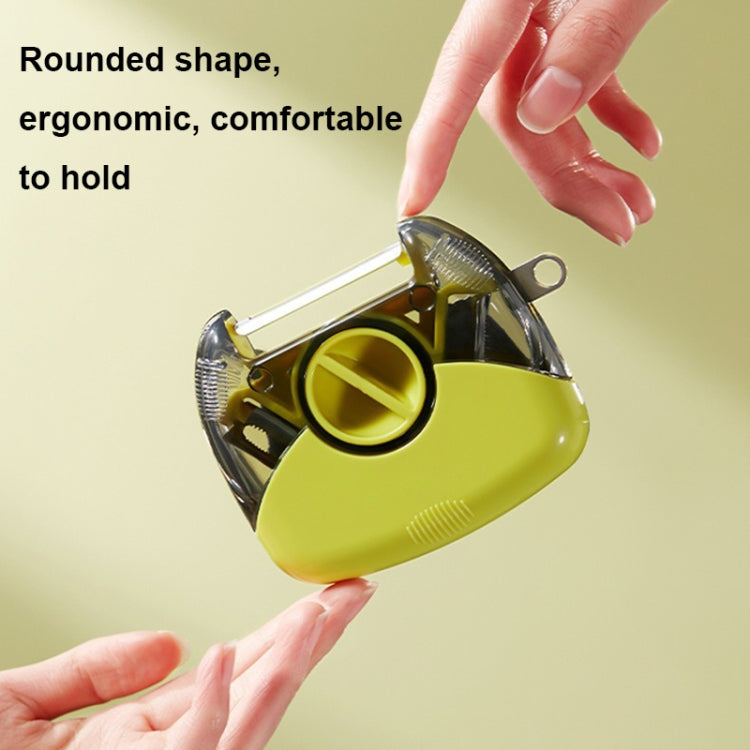 3-In-1 Multifunctional Rotary Peeler Household Kitchen Tools Scraper Fruit Grater(Gray) - Cutter & Peeler by PMc TechLife | Online Shopping South Africa | PMc TechLife | Buy Now Pay Later Mobicred