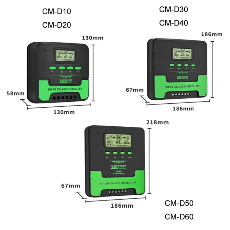 12V-24V 30A WIFI Remote MPPT Home Energy Storage Control System Solar Controller, Model: CM-D30 - Others by PMC TechLife | Online Shopping South Africa | PMC TechLife | Buy Now Pay Later Mobicred