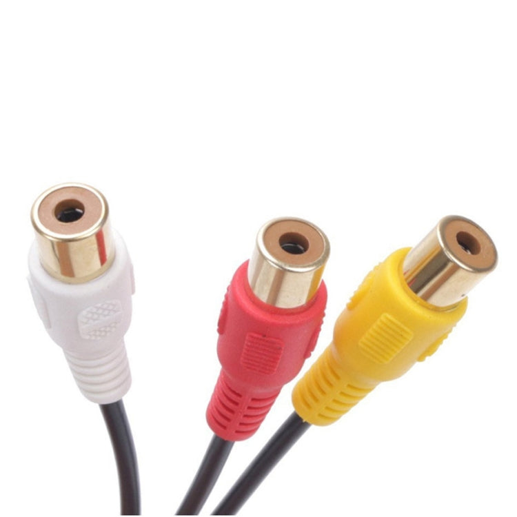 For Audi A6L / A8 / A5 / Q5 / Q7 / A1 AMI AUX 3RCA Lotus Input Cable - DIY Cables by PMC Jewellery | Online Shopping South Africa | PMC Jewellery | Buy Now Pay Later Mobicred