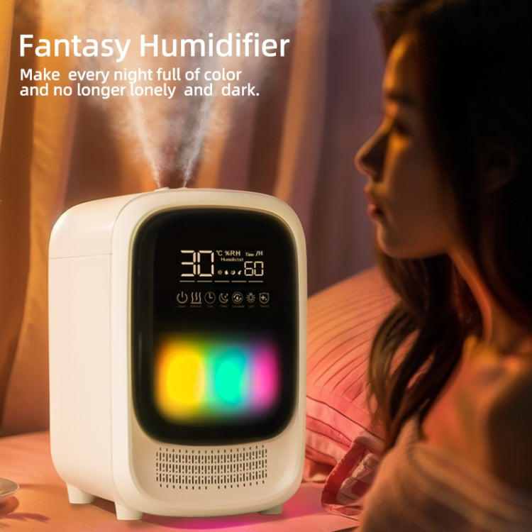 FS101 3.5L Colorful Light Home Bluetooth Music Aromatherapy Humidifier, Spec: US Plug(Whtie) - free shipping - PMC TechLife - Order now!