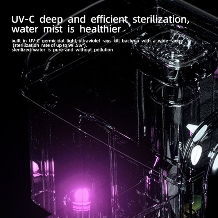 FS101 3.5L Colorful Light Home Bluetooth Music Aromatherapy Humidifier, Spec: US Plug(Whtie) - free shipping - PMC TechLife - Order now!