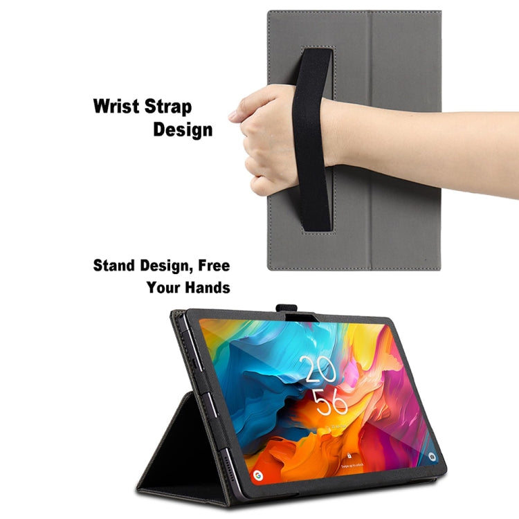 For TCL Nxtpaper 14 14.3-Inch Skin Texture All Inclusive Leather Tablet Case(Dark Brown) - Others by PMC TechLife | Online Shopping South Africa | PMC TechLife | Buy Now Pay Later Mobicred