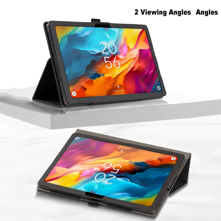For TCL Nxtpaper 14 14.3-Inch Skin Texture All Inclusive Leather Tablet Case(Dark Brown) - Others by PMC TechLife | Online Shopping South Africa | PMC TechLife | Buy Now Pay Later Mobicred