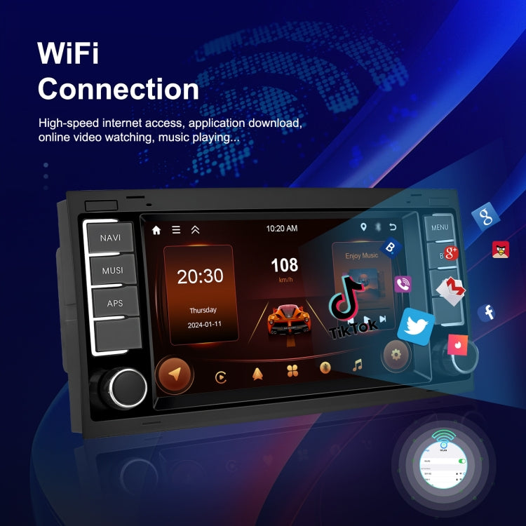4+64G For Volkswagen Touareg 7-Inch Car WiFi Player Android 13 System Support CarPlay/Android Auto Standard Edition - free shipping - PMC Jewellery - Order now!