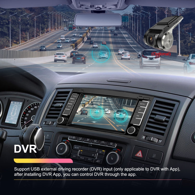 4+64G For Volkswagen Touareg 7-Inch Car WiFi Player Android 13 System Support CarPlay/Android Auto Standard Edition - free shipping - PMC Jewellery - Order now!